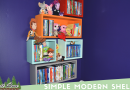 Simple Modern Shelves